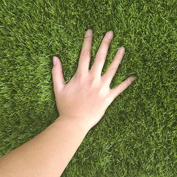 Soft 45mm artificial grass in the UK